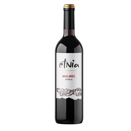 VINO MALBEC ROBLE ETNIA x 750ml