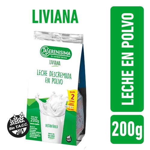 LECHE EN POLVO DESCR LS BOLSA x 200g