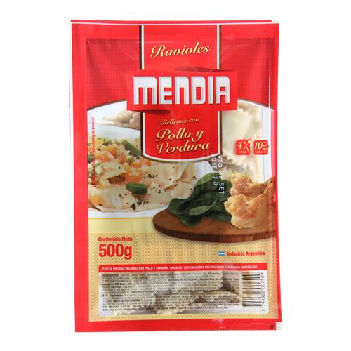 RAVIOLES POLLO Y VERDURA LA PIAMONTESA x 500g