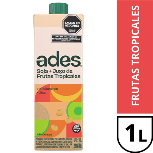 JUGO FRUTOS TROPICALES ADES x 1L