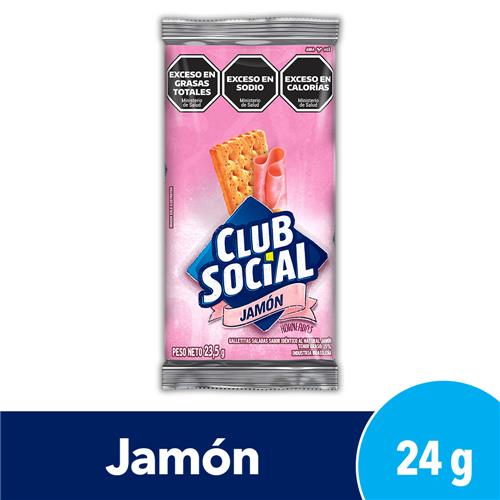 GALLETITAS CLUB SOCIAL JAMON x 24g
