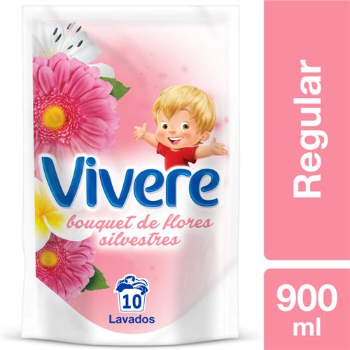 SUAVIZANTE FLORES SILV DP VIVERE x900ml