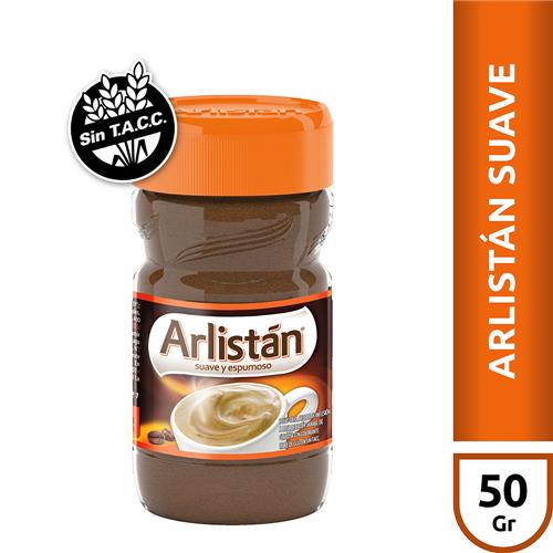 CAFE SUAVE Y ESPUMOSO ARLISTAN x 50g