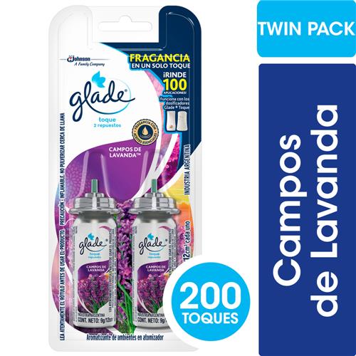 TOQUE LAVANDA TWINPACK GLADE