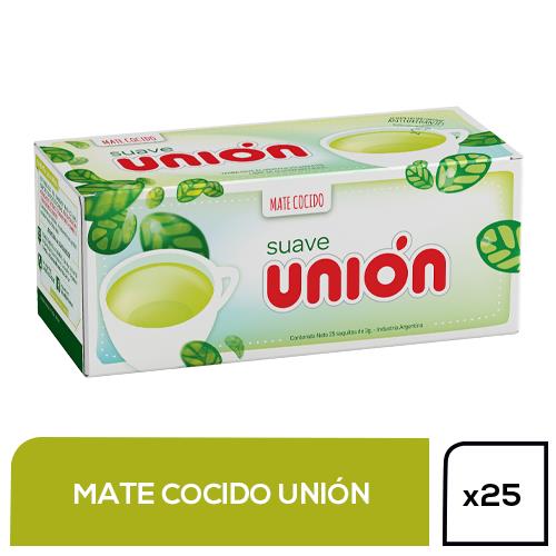 MATE COCIDO UNION x 25saq
