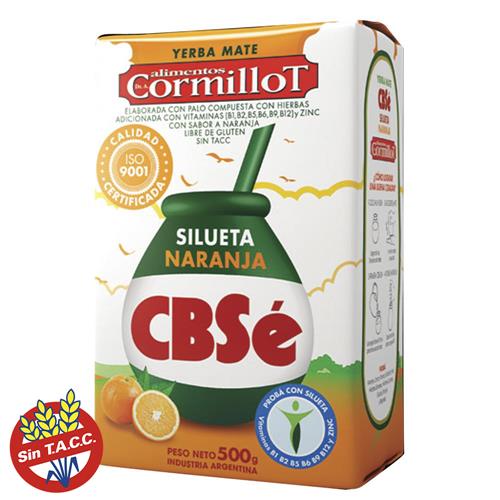 YERBA SILUETA NARANJA CBSe x500grs