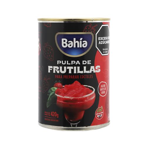 PULPA DE FRUTILLA BAHIA x 420g