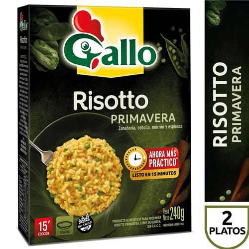 RISOTTO ARROZ PRIMAVERA GALLO x 240 g