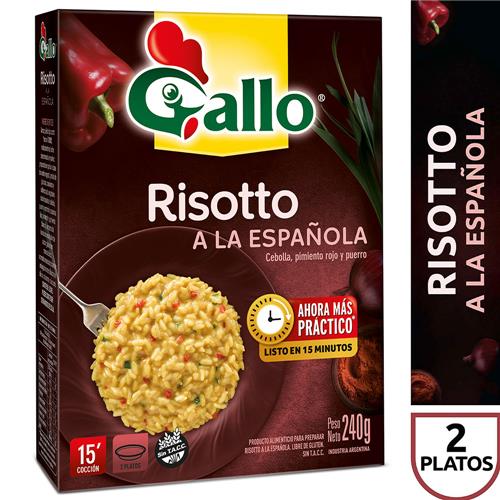 RISOTTO A LA ESPAÑOLA GALLO x240grs