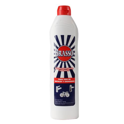 LIMPIAMETALES LIQUIDO BRASSO x504ml