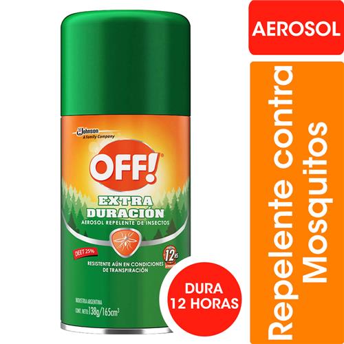REPELENTE EXTRA DURACION OFF x 165ml