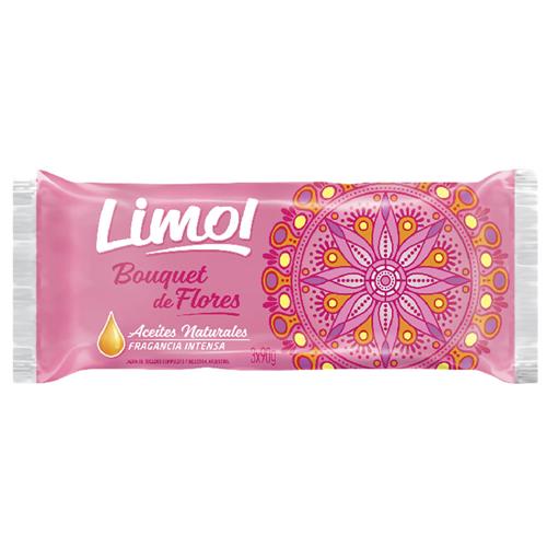 JABON BOUQUET FLORES LIMOL 3 x 90g