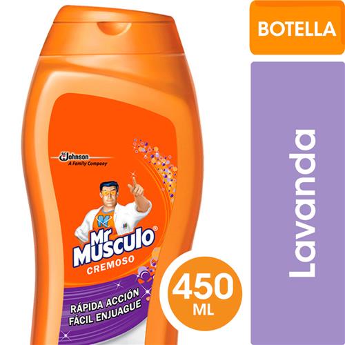 LIMPIADOR CREMOSO LAVANDA MR MUSCULO x450ml