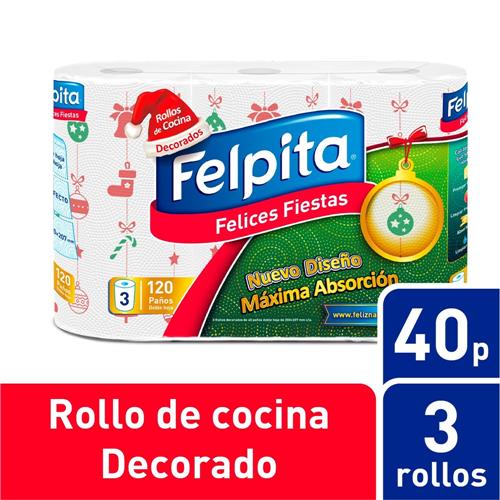 ROLLO COCINA FELPITA x3un