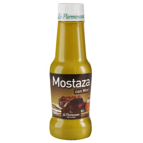 SALSA MOSTAZA C/MIEL LA PARMESANA x 300g