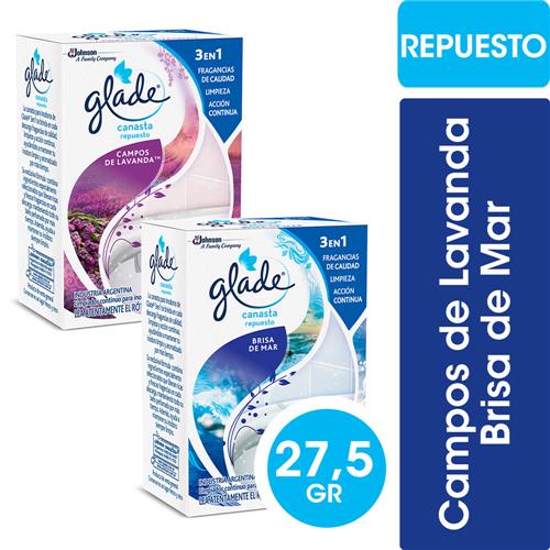 CANASTA LIMP INODORO BRI MAR 3 EN 1 GLADE