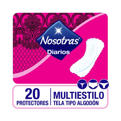PROTECTOR DIARIO MULTIESTILO  NOSOTRAS x20uni
