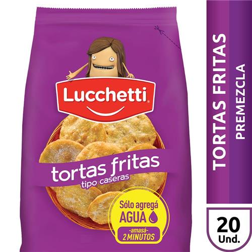PREMEZCLA TORTA FRITAS LUCCHETTI x 500 g