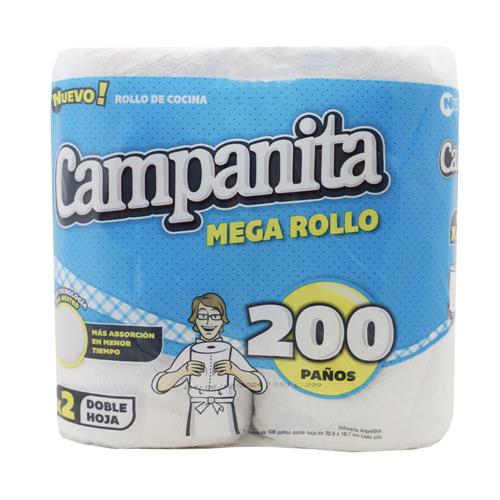 ROLLO COCINA CAMPANITA MEGA x 2u
