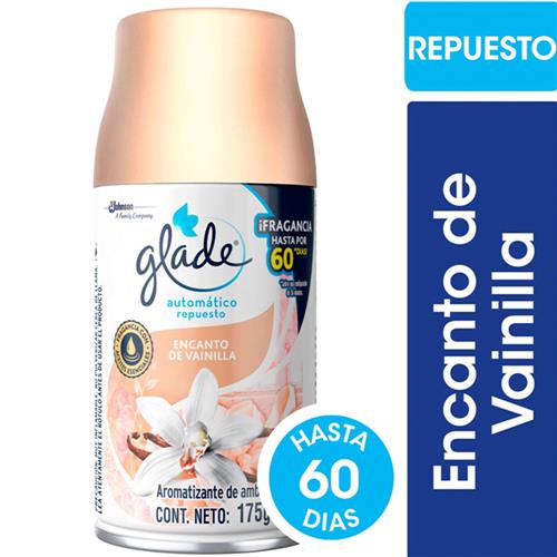 GLADE AROMATIZANTE AUTOMATICO REP VAINILLA x 270cm3