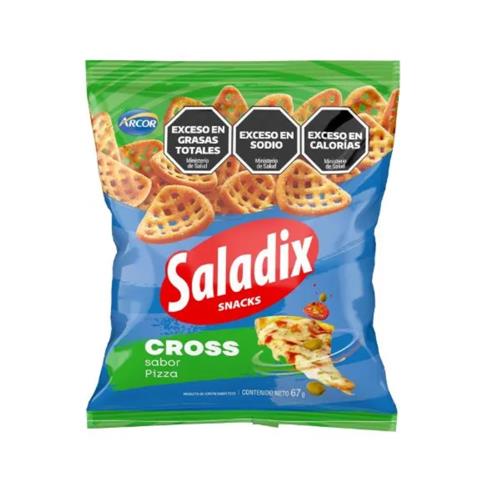 SALADIX CROSS EXTRA CHEDDAR x 67g