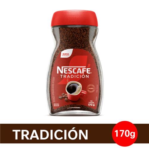 CAFE INSTANT NESCAFE TRADICION FRASCO x170grs