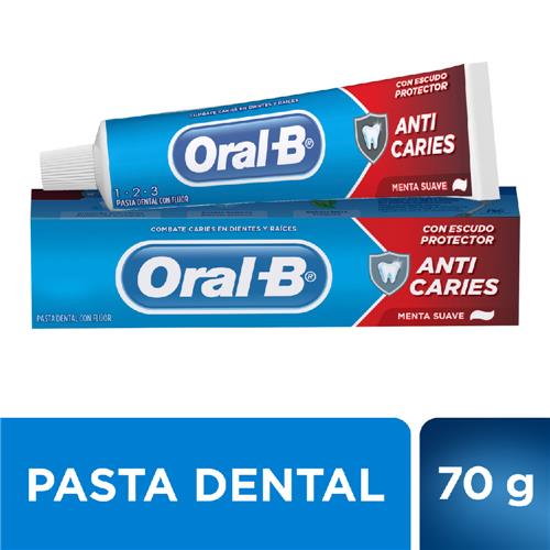CREMA DENTAL 123 ANTICARIE ORAL B x 70g