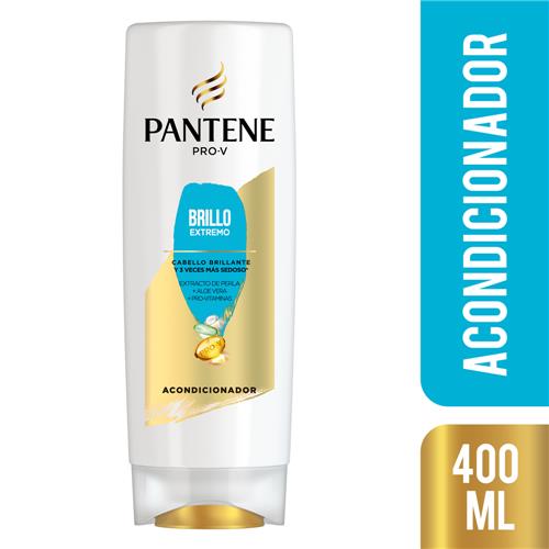 ACONDICIONADOR BRILLO EXTREMO PANTENE x 400ml