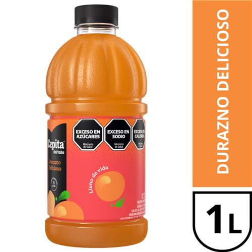 JUGO CEPITA DURAZNO BOT x 1L