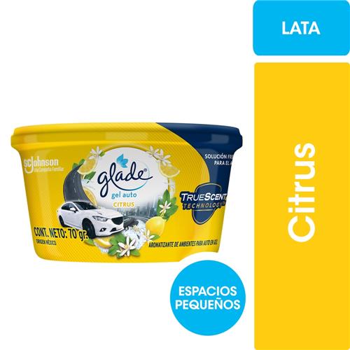 GLADE MINIGEL CAR CITRUS x u