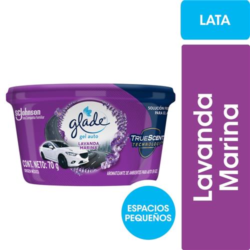 GLADE MINIGEL CAR LAVANDA MAR x 70g