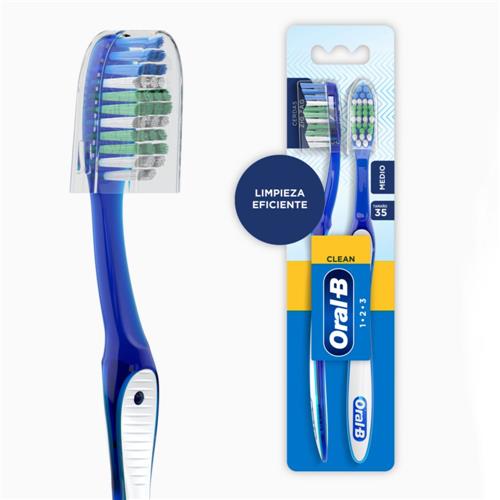 CEPILLO ORAL B CLEAN 123 X2U
