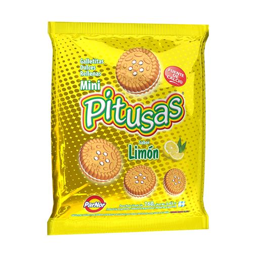 GALLETITAS PITUSAS LIMON x 160g