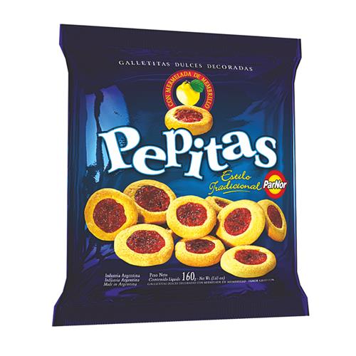 GALLETITAS PEPITAS PARNOR x 160g