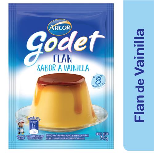 FLAN VAINILLA GODET x 30g