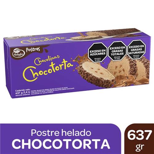 HELADO POSTRE CHOCOTORTA ARCOR x 637g