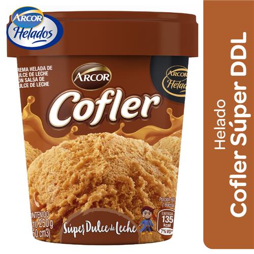 GELATO D.D. LECHE COFLER x 250ml (450cc)
