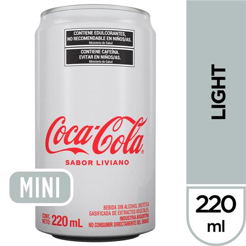 COCA COLA  LIGHT x 220ml