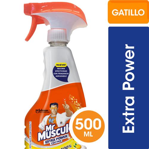 LIMPIADOR EXTRA POW COCINA MR MUSCULO GAT x500ml