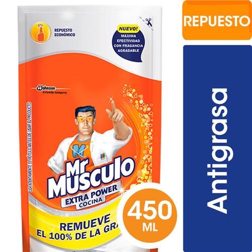 LIMPIADOR EXTRA POWER COCINA MR MUSCULO DP x450ml