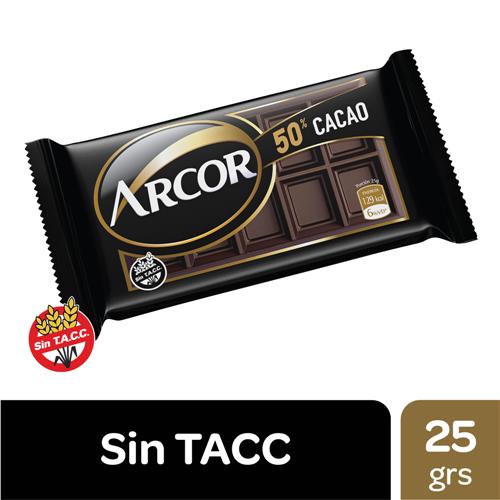 CHOCOLATE CELOFAN 50% ARCOR x 25g