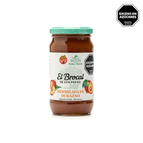 MERMELADA DE DURAZNO LIGHT EL BROCAL x 400g
