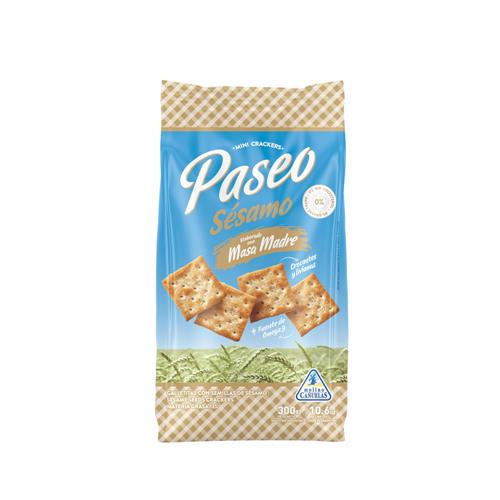 GALLETITAS PASEO MINI CRACKERS SESAMO x 300g