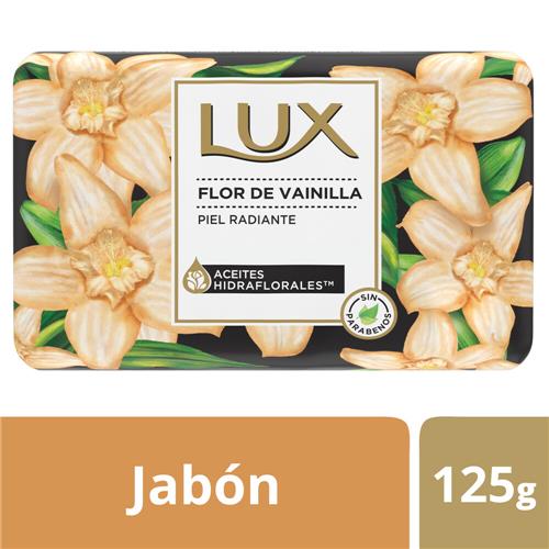 JABON TOCADOR FLOR DE VAINILLA LUX x 125g