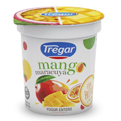 YOGUR MANGO Y MARACUYA TREGAR x160grs