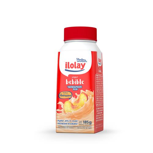 YOGURT BEB DURAZNO ILOLAY x 185ml