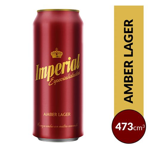CERVEZA IMPERIAL AMBER LAGER  x 473ml