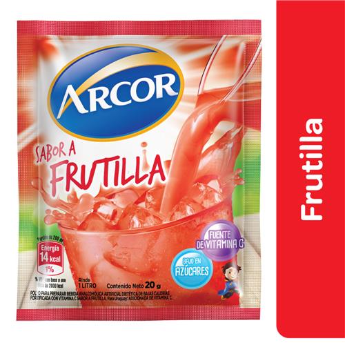 JUGO SOBRE ARCOR FRUTILLA