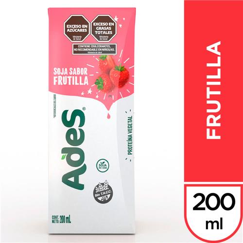 JUGO ADES FRUTILLA x 200ml