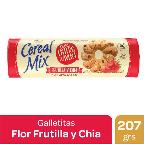GALLETITAS CEREAL MIX FRUT Y CHIA x 207g